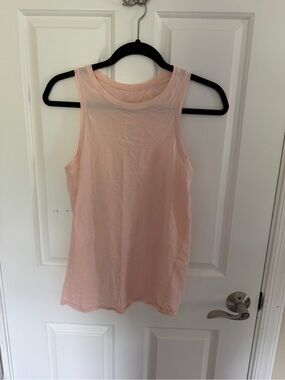 Lululemon Light Pink Tie-Back Tank Top